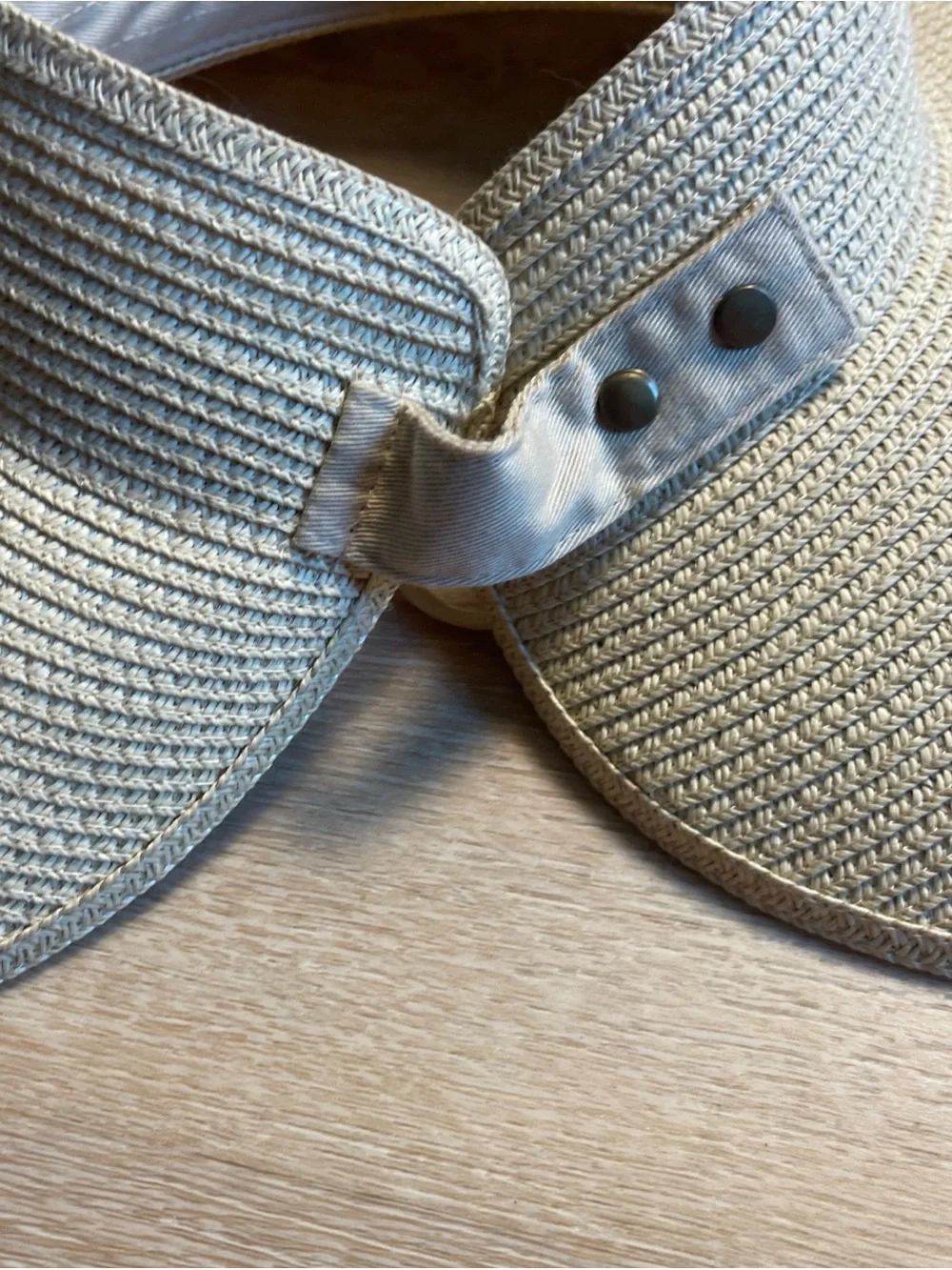 SHADE & SHORE Packable Foldable Travel Summer Sun Beach Hat Ponytail Vacation